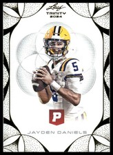 2024 Leaf Trinity Pristine Football #53 Jayden Daniels