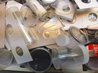 large assortment of coin holder tumes displays flips and capsules — photo 6