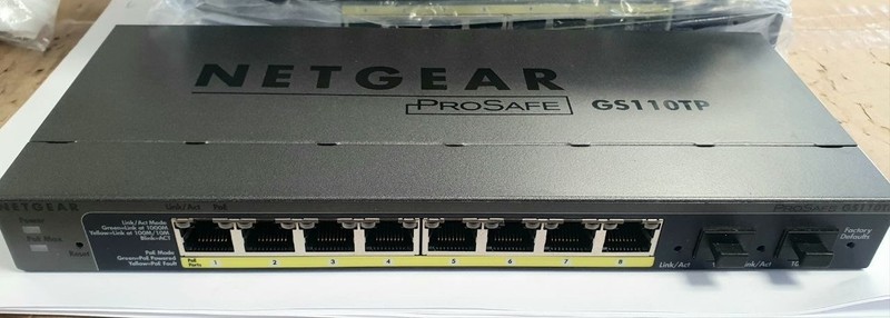 NETGEAR ProSafe GS110TP 10-Port Gigabit Ethernet Smart Switch