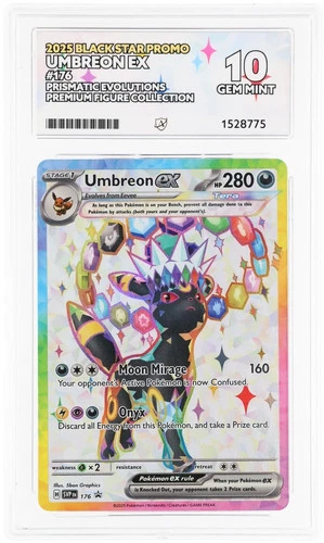 Umbreon ex 176 ACE graded card
