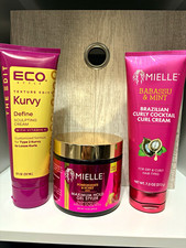 Mielle Pomegranate Honey Babassu Mint Curl Cream, Maximum Hold 7.5 oz