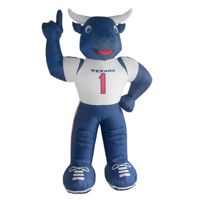 Houston Texans NFL  7 Ft Tall Inflatable ''Toro'' Mascot for Tailgating Party