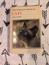 The Observers Book of CATS # 30 Grace Pond Po...