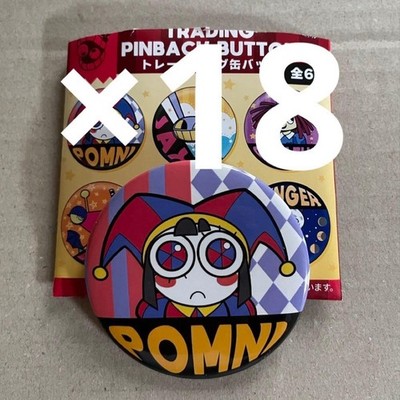 The Amazing Digital Circus Pomni Badge Set of 18 Official UNUSED Collectible