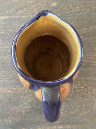 Art Deco Vintage 8" HB Quimper Water Jug/ Pitcher, Possibly 1930s - Picture 3 of 4
