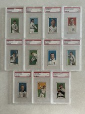 1909 T206 Buffalo Bisons Team Set PSA Graded Piedmont Polar Bear Sweet Caporal