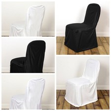 10 pcs Stretch Scuba Banquet CHAIR COVERS Wedding Party Supplies Decorations