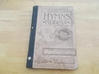 vtg 1887 HYMNS NEW & OLD by D.B. Towner hymnal book 1800s / West Charleston VT