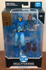 Mcfarlane DC Multiverse Blue Beetle DC Classics Gold Label Figure New