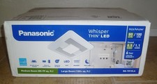 Panasonic Whisperthin Dc Led Ceiling Wall Bathroom Exhaust Fan Rg-t810la Panasonic Whisperthin Dc Led Ceiling Wall Bathroom Exhaust Fan Rg-t810la