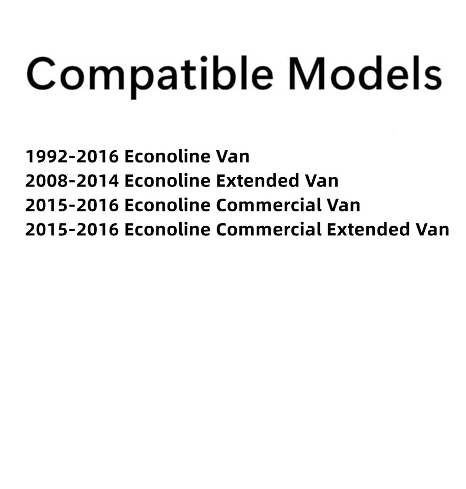 Fit 92-16 Ford Econoline Passenger Right Side Quarter Window Glass Stationary  Foto 4 de 4