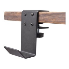 Stand Up Desk Store Clamp-On Under Desk Headphone Hanger, Backpack Hook, and ...