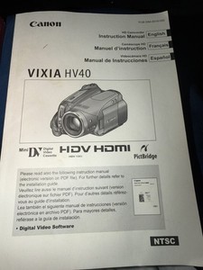Canon Vixia Hv30 | eBay