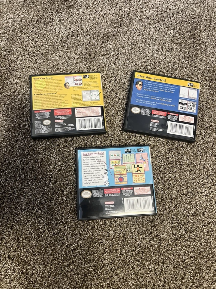 Brain Age Bundle 1 2 Academy for Nintendo DS 2006-2007 - Image 2 of 4