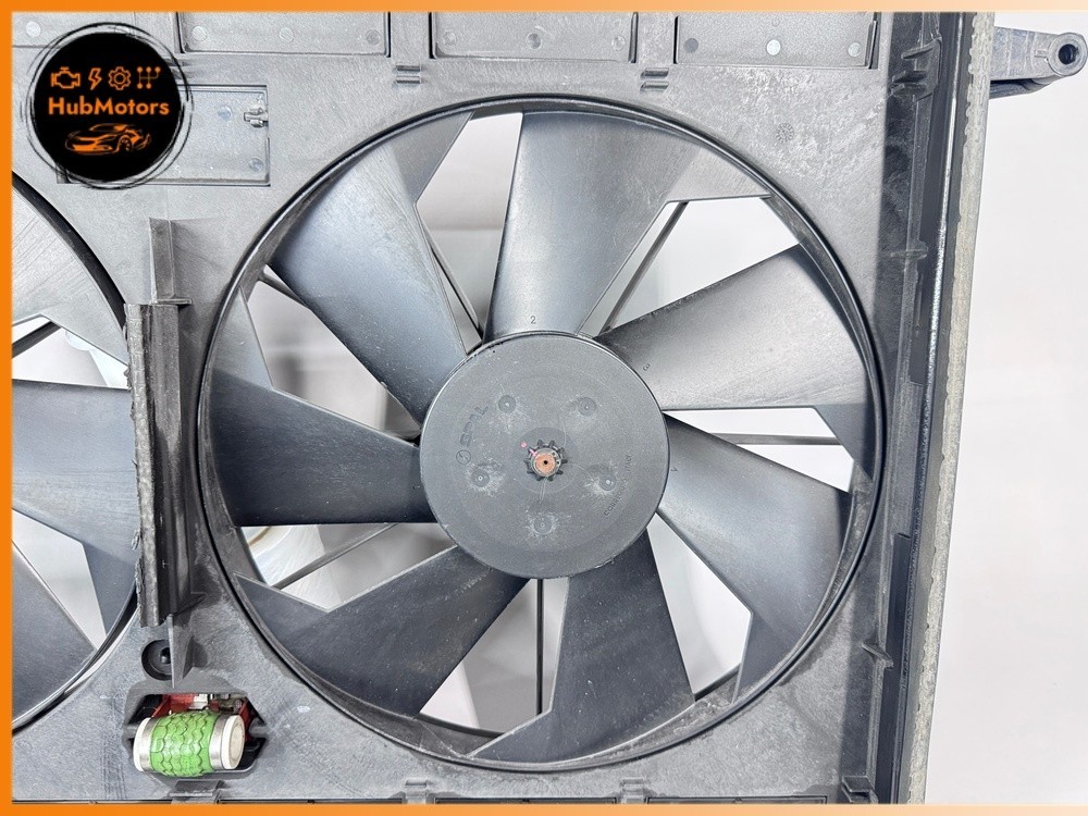 09-19 Maserati GranTurismo Quattroporte Radiator Cooling Fan Motor 263143 OEM