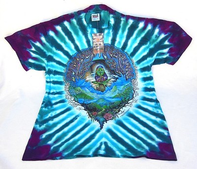 Vtg. NOS Future Festival 1996 Mike DuBois Psychedelic T-Shirt Large (L) USA Made