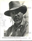 1992 Press Photo Morgan Freeman stars as Ned Logan in "Unforgiven" - lrx39432