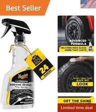 Ultimate Insane Shine Tire Spray - Tire Dressing That Delivers A Lasting Hig...