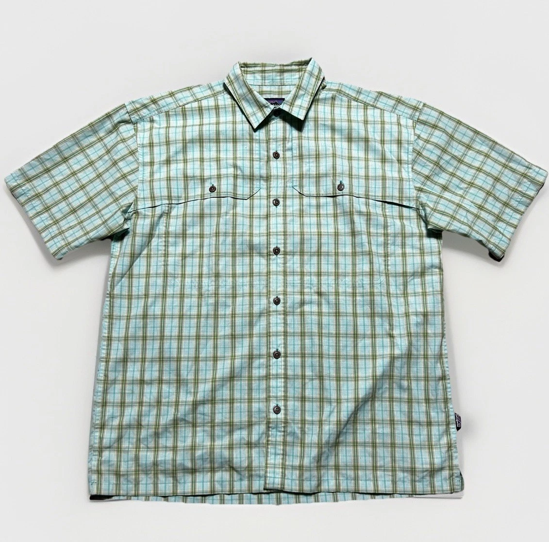 Patagonia Island Hopper Shirt Large Blue Plaid Fishing Outdoor Hiking Button Up
Opens in a new windo