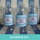 EMPTY PERSONALISED RETRO SWEETS VICTORIAN JAR PARTY WEDDING BIRTHDAY GIFT FAVOUR