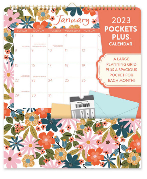 Pocket Calendar 2023 Spiral Wall, Secret Garden Monthly (Pocket Plus) - Deluxe | eBay Pocket calendar 2023 spiral wall, secret garden monthly (pocket plus) - deluxe | ebay