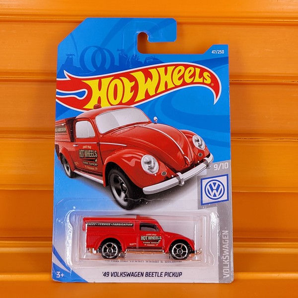 Hot Wheels - 2019 - '49 Volkswagen Beetle Pickup (Rot) Volkswagen 9/10 *Longcard-image