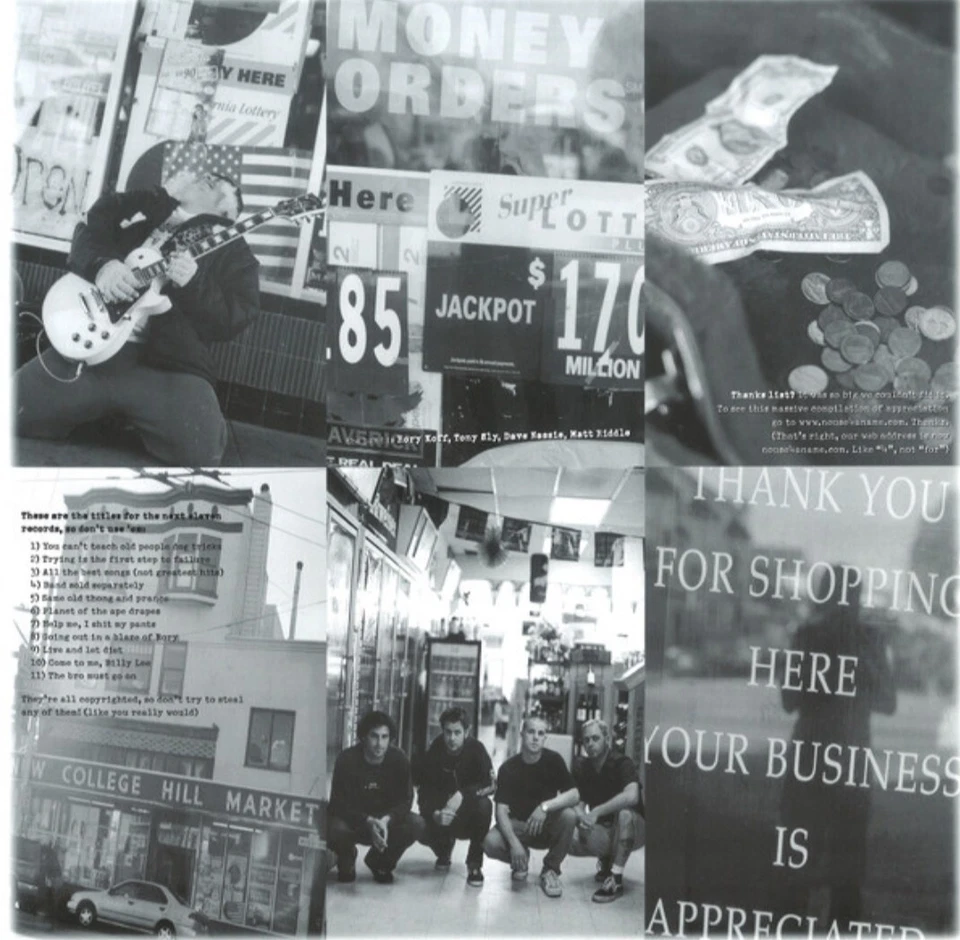 No Use For A Name - Hard Rock Bottom LP Vinyl New Sealed Lagwagon Tony Sly NOFX - Image 3 of 4