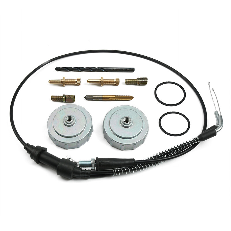 For TORS REMOVAL ELIMINATOR KIT Banshee throttle cable caps idle screws