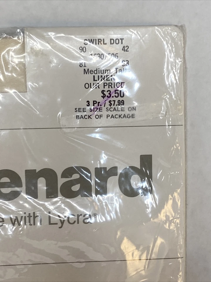 Medias Harve Benard Remolino Punto Blanco Transparente Pantimedias Prendas para las piernas Medianas/Altas Foto 2 de 4