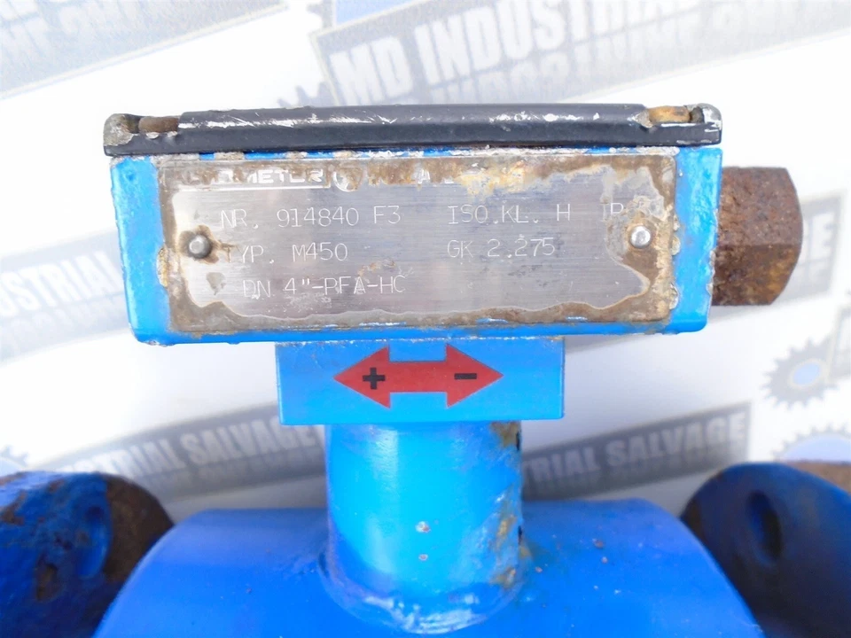 KROHNE Altometer - M450 - ELECTROMAGNETIC FLOWMETER - DN 3-3/4"-PFA-HC, GK 2.275 - Image 3 of 4