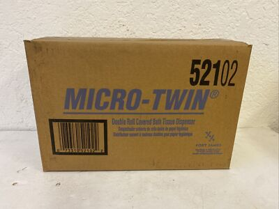 #ad #ad Double Roll Bath Tissue Dispenser TP Pacific 52102 Micro Twin $20.00