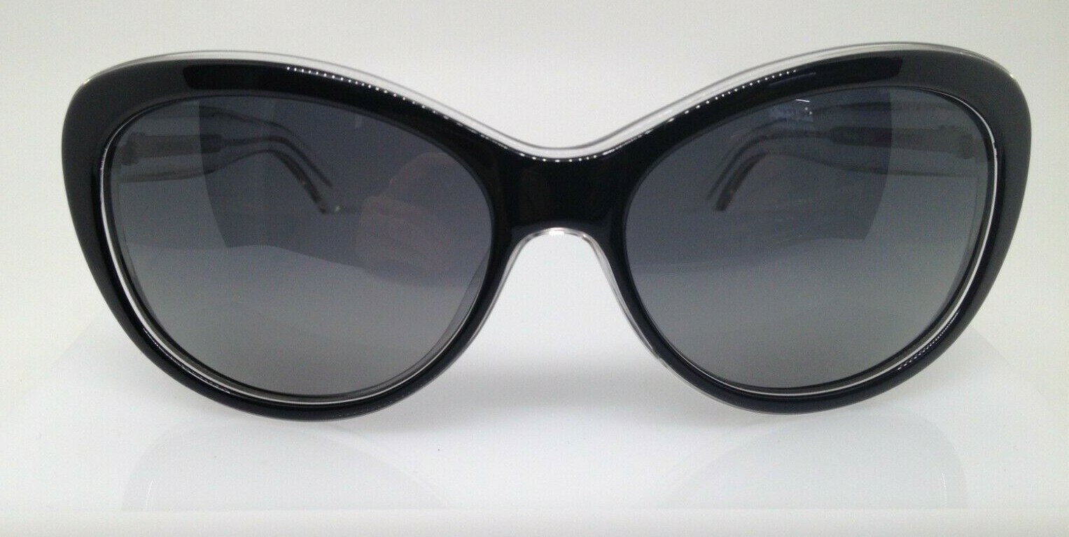 Поляризованные солнцезащитные очки Emporio Armani EA 9873PS Black 0S4RV Cat Eye 57-16-135 17490₽