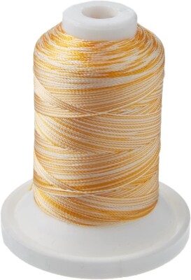 3 X ROBISON-ANTON Maschinenstickgarn, Farbe 2356, Multicolor, Mehrfarbig