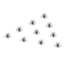 50 Pcs Orthodontic Dental Lingual Buttons Bondable Round Mesh Base Accessory
