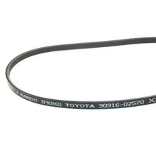Toyota OEM 2004-2009 Prius Serpentine Drive Engine Fan Belt 90916-02570 Factory