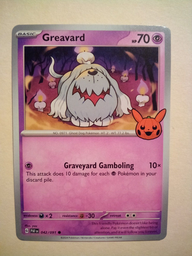 Pokemon 2024 Halloween Trick or Trade Cards w/ Holos - Complete Your Set - Foto 10 di 25