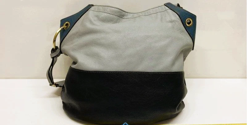 orYANY SYDNEY Colorblock Large Convertible Hobo Shoulder Bag, Pre-owned - Image 3 of 4