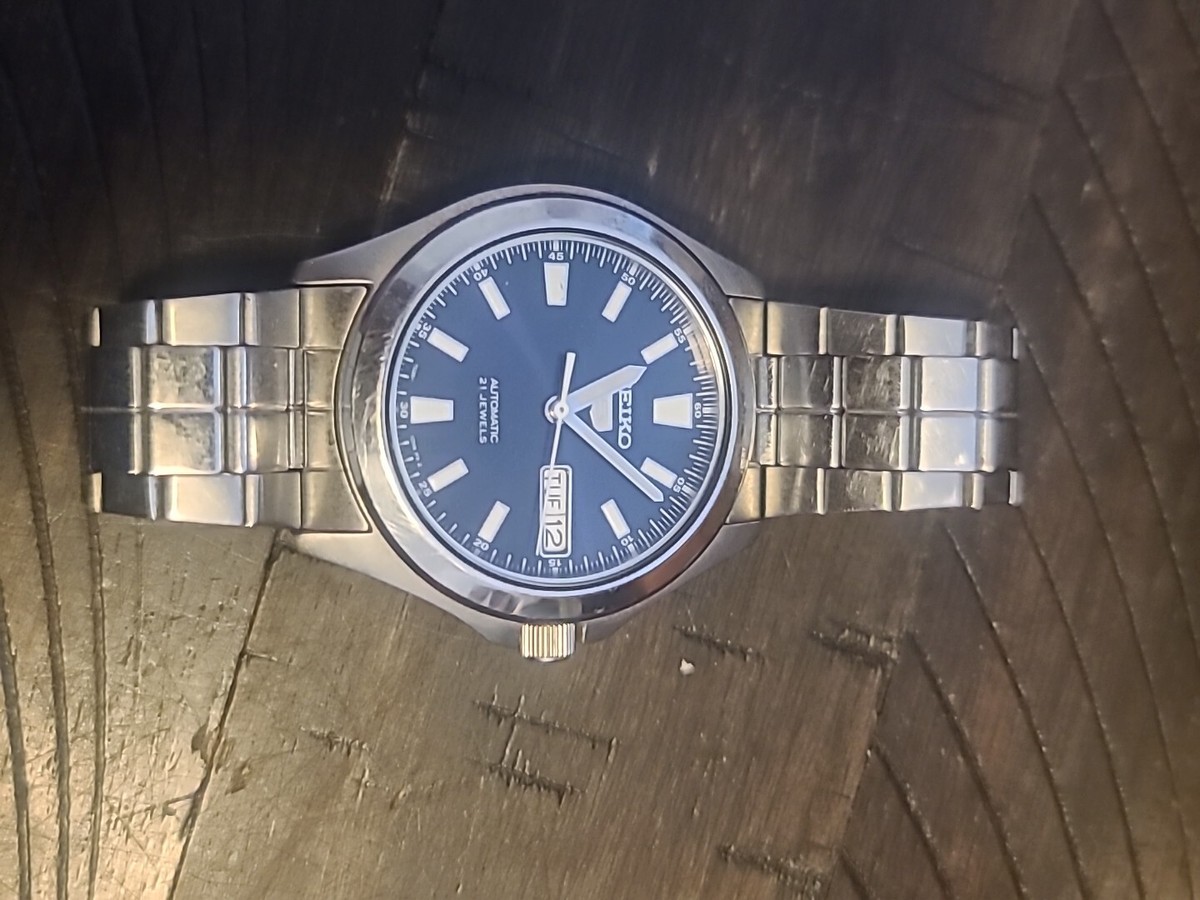 SEIKO 5 7S26-03T0 Automatic 21 Jewels Men's Watch | eBay