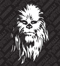 Star Wars Chewbacca Vinyl Decal Sticker Car Truck Droid R2 Luke Leia Han Chewy Star Wars Chewbacca Vinyl Decal Sticker Car Truck Droid R2 Luke Leia Han Chewy
