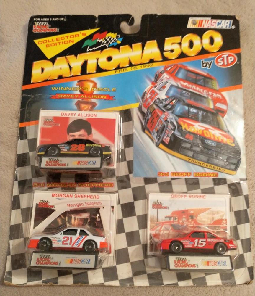 Racing Champions Daytona 500 Collectors Edition 1992 Nascar Cars Set