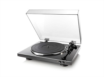 DENON Analog Record Player Full Auto Black DP-300F-K Japan NEW