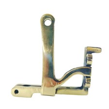 1PC LEFT HAND BRASS TATTOO MACHINE FRAME 8-32 FOR 1.25INCH COIL FREE 1MM YOKE