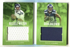 2017 Preferred Pairings Materials Doug Baldwin Russell Wilson 160/199 A38 333