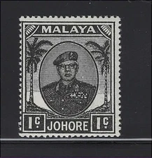 Malaya Johore Scott # 130 MNH Single