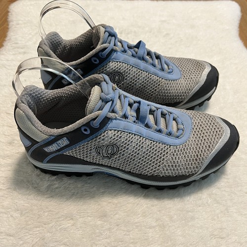 Pearl iZumi Womens X-ALP SEEK 5730 Gray Blue Cycling Shoes Sz 9 1/4 (EUR 41) - Picture 4 of 12