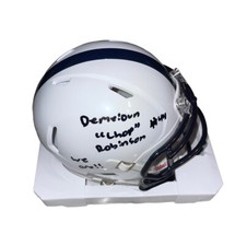 Chop Robinson Signed Mini Helmet Penn State Mini Helmet Autographed Auto PROOF