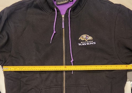 Dunbrooke Baltimore Ravens Craftsman Thermal-Lined Full-Zip Hoodie Men's XL - Bild 4 von 6