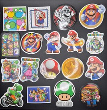 Mario Stickers 50 Pack Lot Smash Bros. Luigi Decal - US Seller