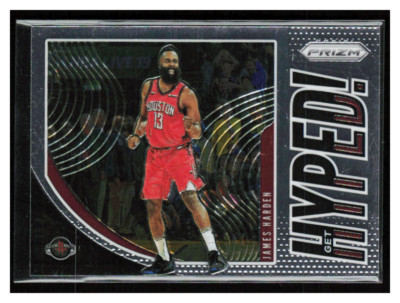 2019 Panini Prizm #5 James Harden Get Hyped!