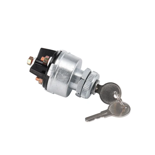 Universal Ignition Key Starter Switch w/ 2 Keys For Car Tractor Trailer 12V-24V - Picture 10 of 13